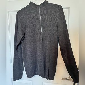Lululemon Men’s Medium Metal Vent Tech Midweight Half Zip